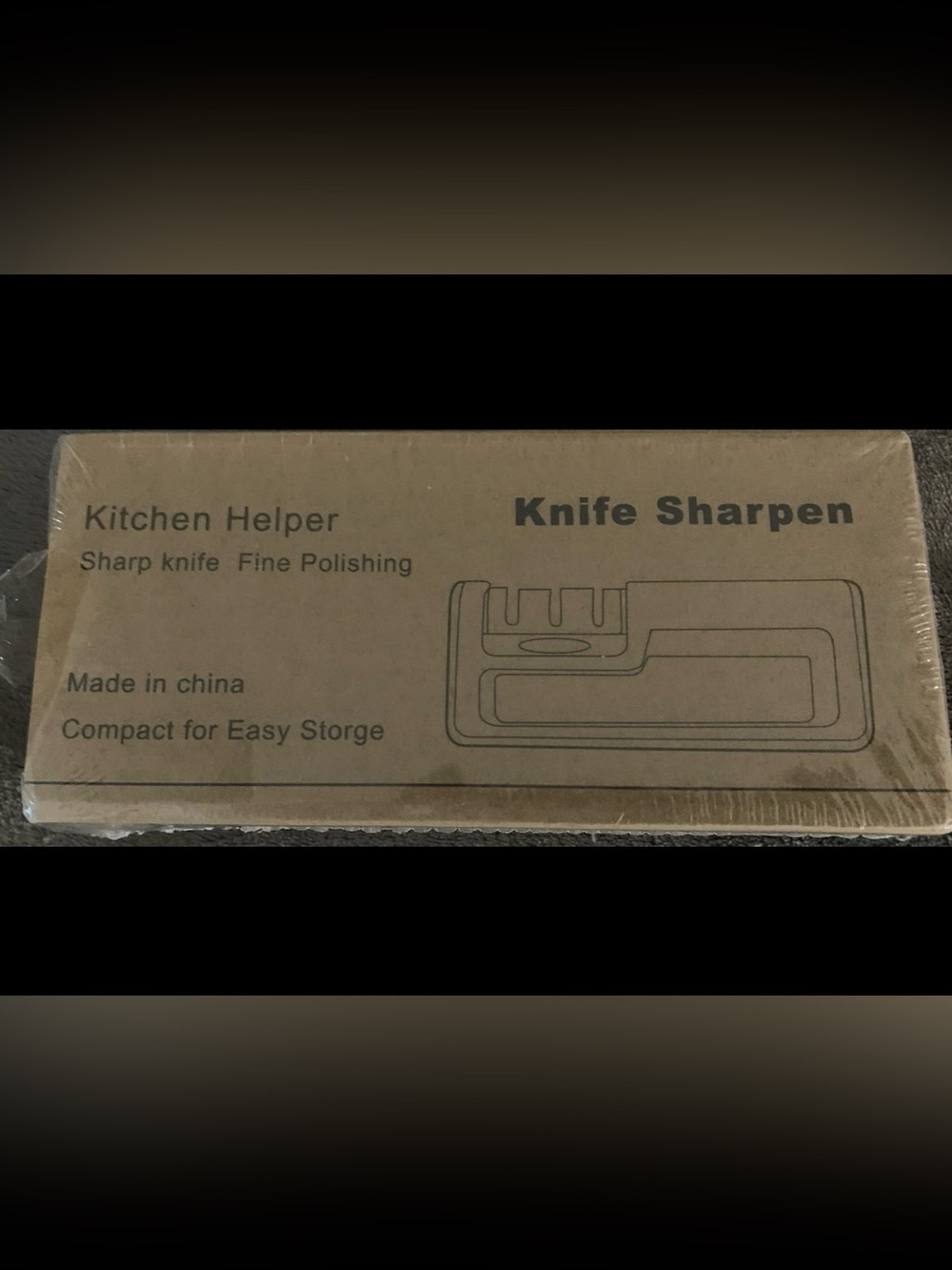New, Kitchen Helper Knife Sharpener